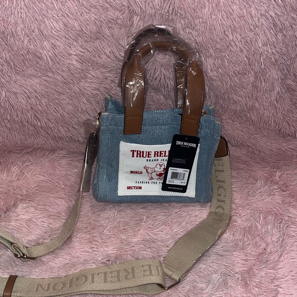SOLD True Religion Mini Tote